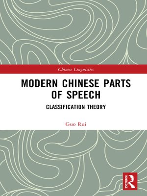 cover image of Modern Chinese Parts of Speech